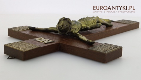 antyk krzyż z napisem INRI