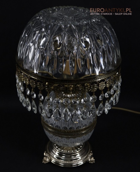 lampa stołowa z połowy XX wieku