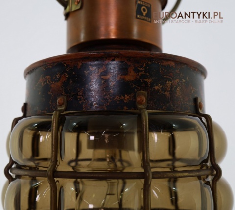 retro lampa industrialna do wnętrz loftowych