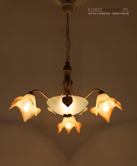 styl rustykalny oświetlenie