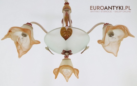 lampa shabby chic z Francji