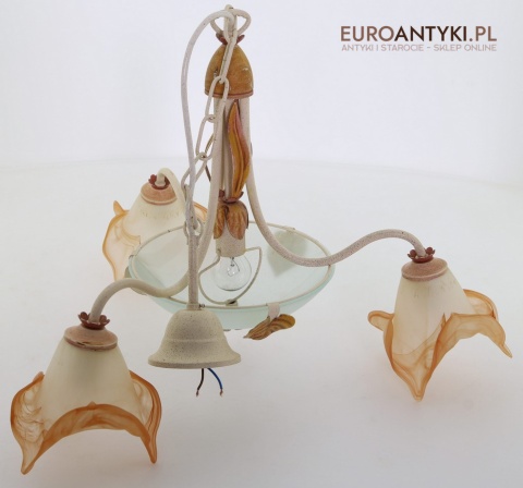 oświetlenie shabby chic