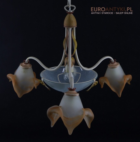 żyrandol do sypialni shabby