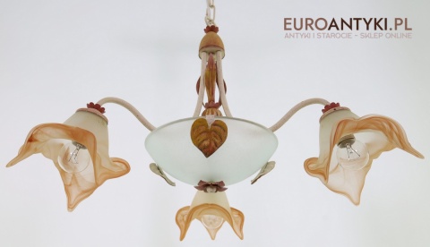 pastelowa lampa sufitowa