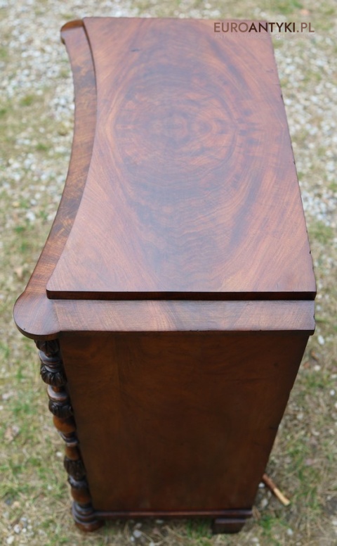 komoda biedermeier francuska