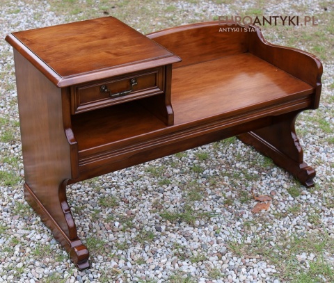 retro siedzisko z szufladą