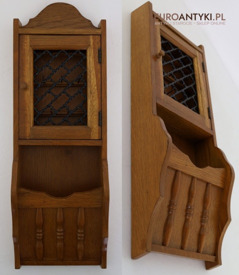 dębowa szafka na klucze