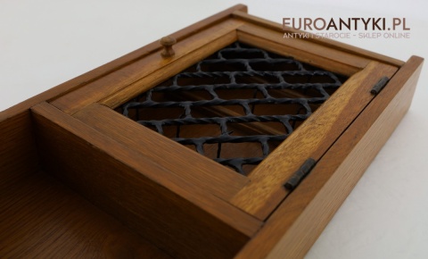 lite drewno szafka na klucze rustykalna