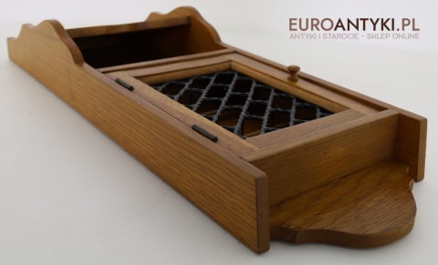 szafka na klucze drewniana vintage