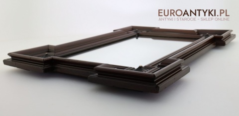 eklektyczne lustro gabinetowe