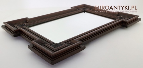 antyczne lustro z nową taflą