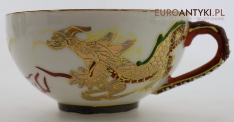 japoński retro serwis porcelanowy