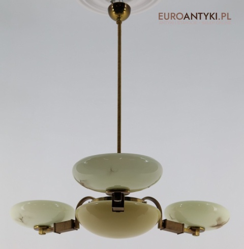 sufitowa lampa art deco