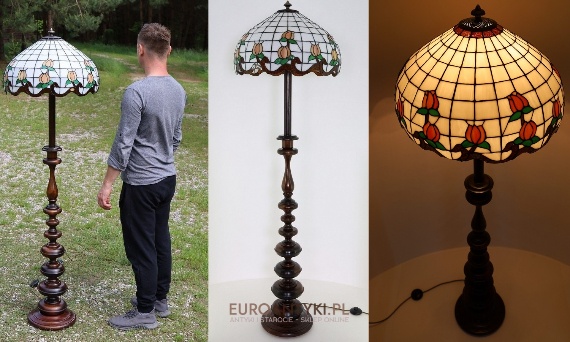 Lampy podłogowe w stylu Tiffany – retro klasyka w nowoczesnym wnętrzu dostępna OnLiNe