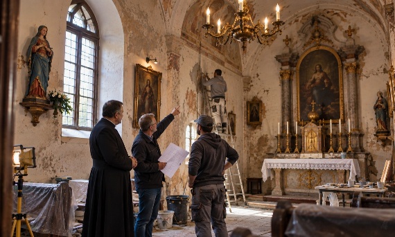 Renowacja starej kaplicy – dlaczego warto zachować historyczny charakter wnętrza?