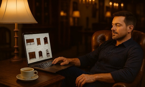 Zakupy antyków i staroci online – kawa w dłoni, my robimy resztę!