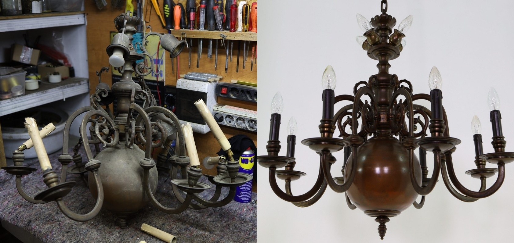 Antyczne żyrandole – czy warto ratować i inwestować? TAK! Oto dlaczego!