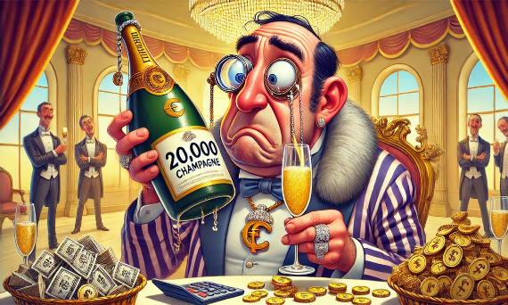 Szampan za 20 tysięcy euro w Monako, ale lampa za 1700 zł to za drogo?