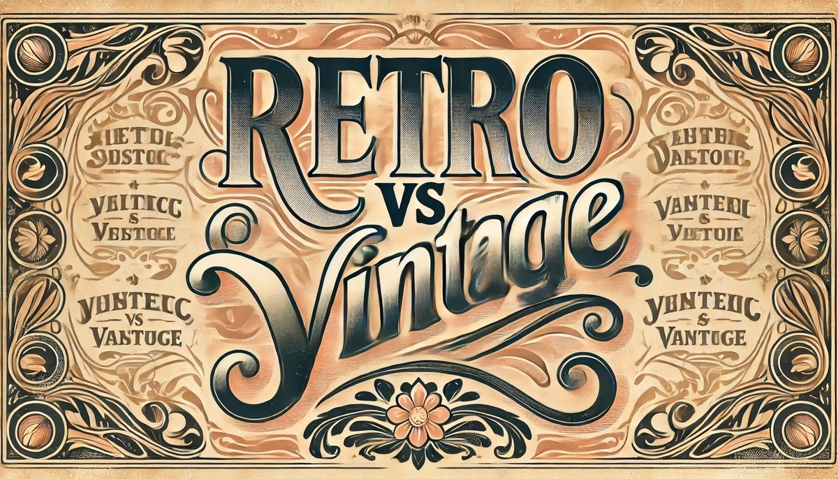 Retro vs Vintage