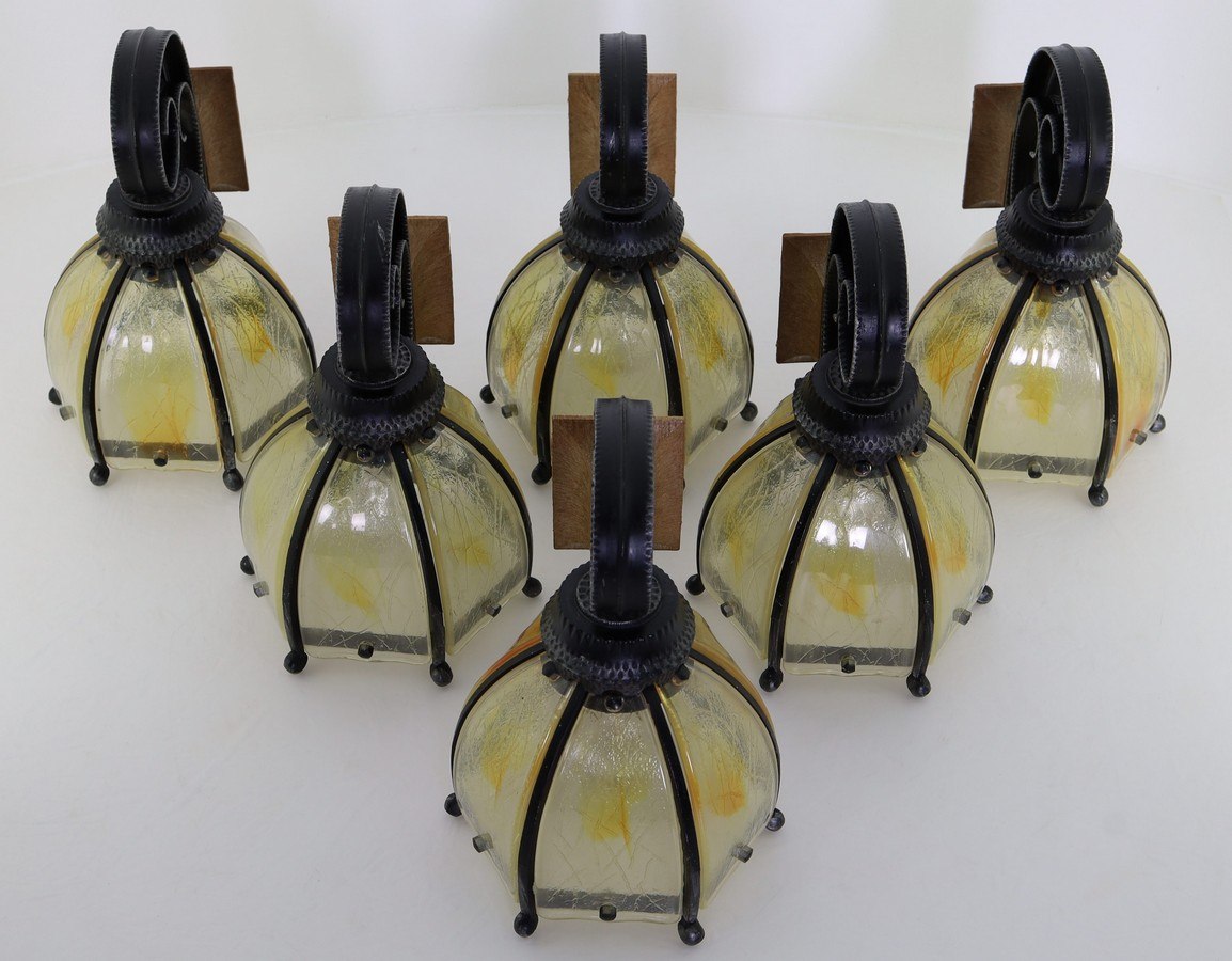 rustykalne lampy do knajpy