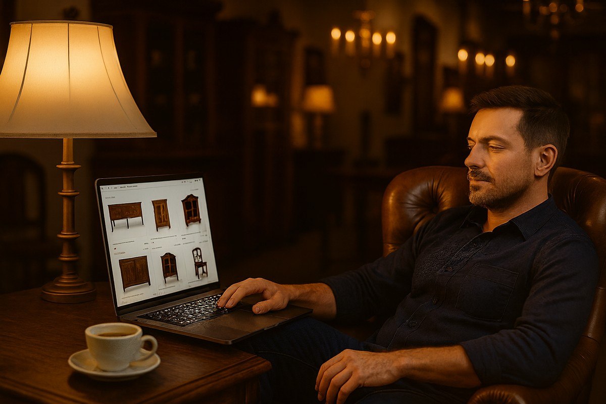 Zakupy antyków i staroci online