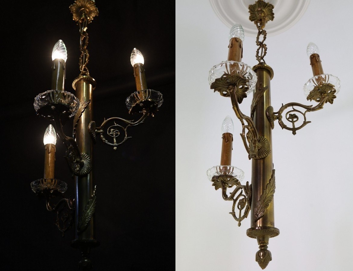 unikatowe oświetlenie antyczne