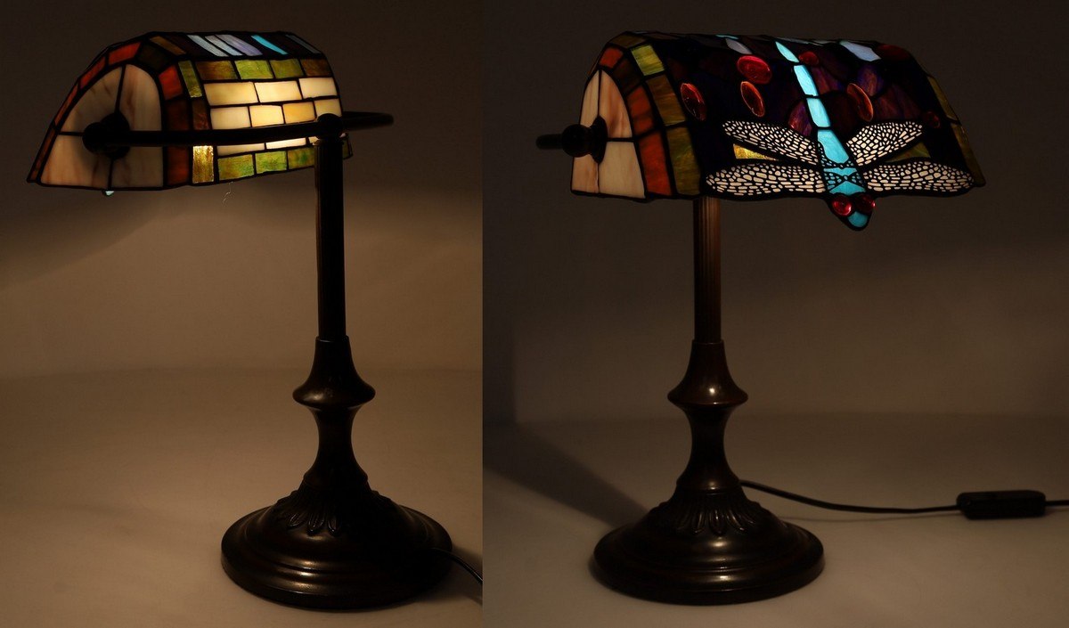 tiffany lampy bankierskei