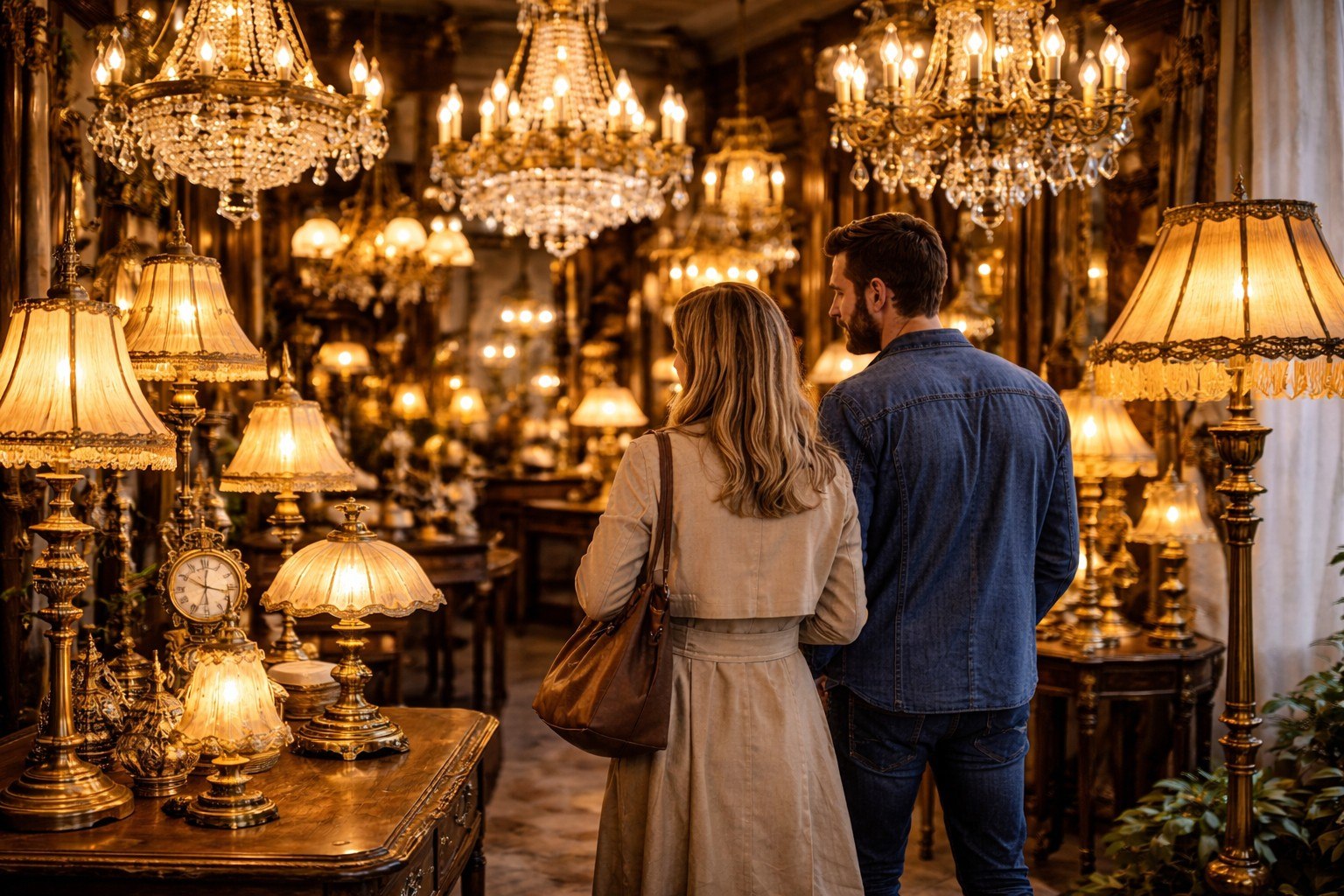 Antyczne lampy i żyrandole &ndash; stylowe oświetlenie z duszą