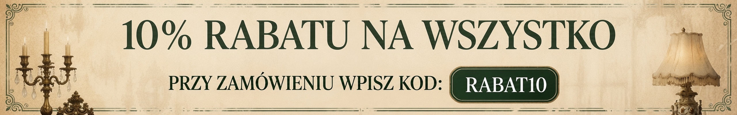 10% rabatu na wszystko &ndash; kod rabat10